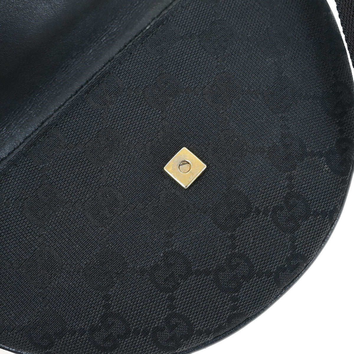 Gucci Black GG Bum Bag