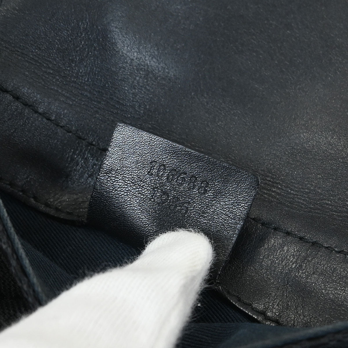 Gucci Black GG Bum Bag