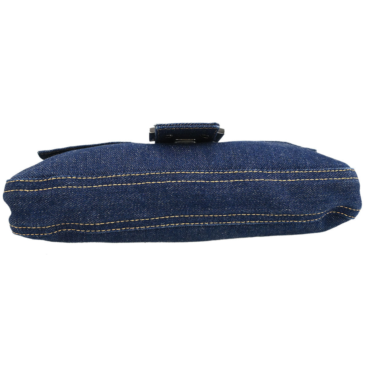 Fendi Indigo Denim Baguette Handbag