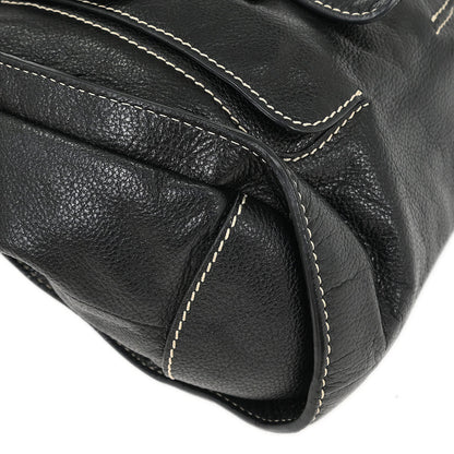 Loewe * 2008 Leather Shoulder Bag