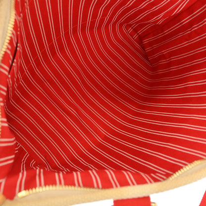 Louis Vuitton Beige Antigua Cabas MM Tote Bag M40035