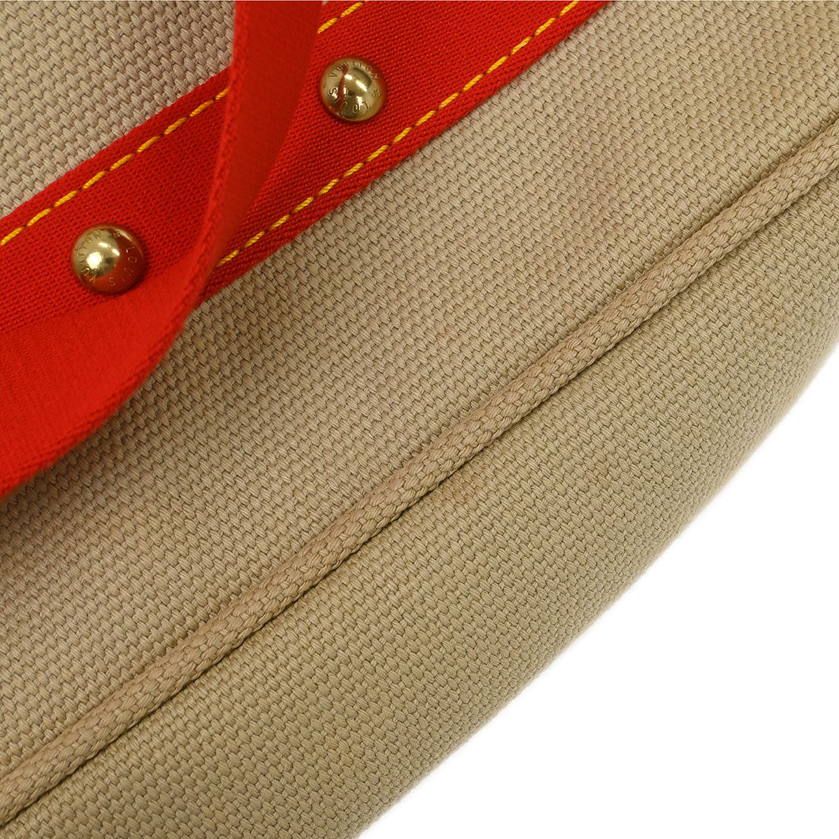 Louis Vuitton Beige Antigua Cabas MM Tote Bag M40035