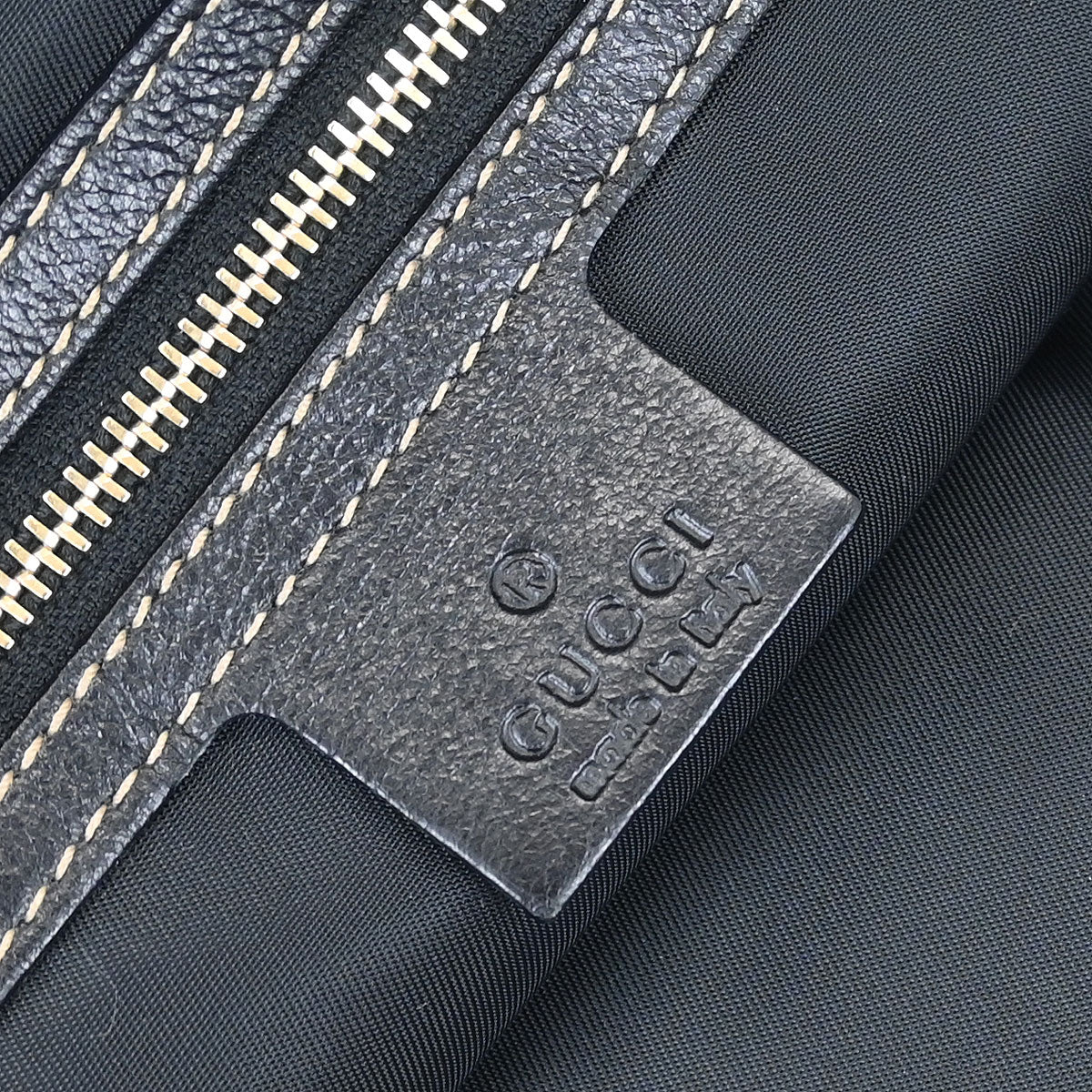 Gucci Black PVC Britt Tote Handbag