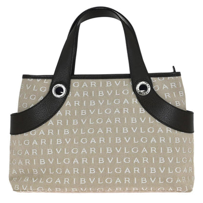 Bvlgari Beige Brown Logomania Tote Bag