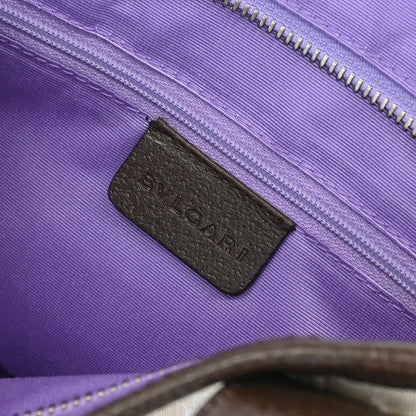 Bvlgari Beige Brown Logomania Tote Bag