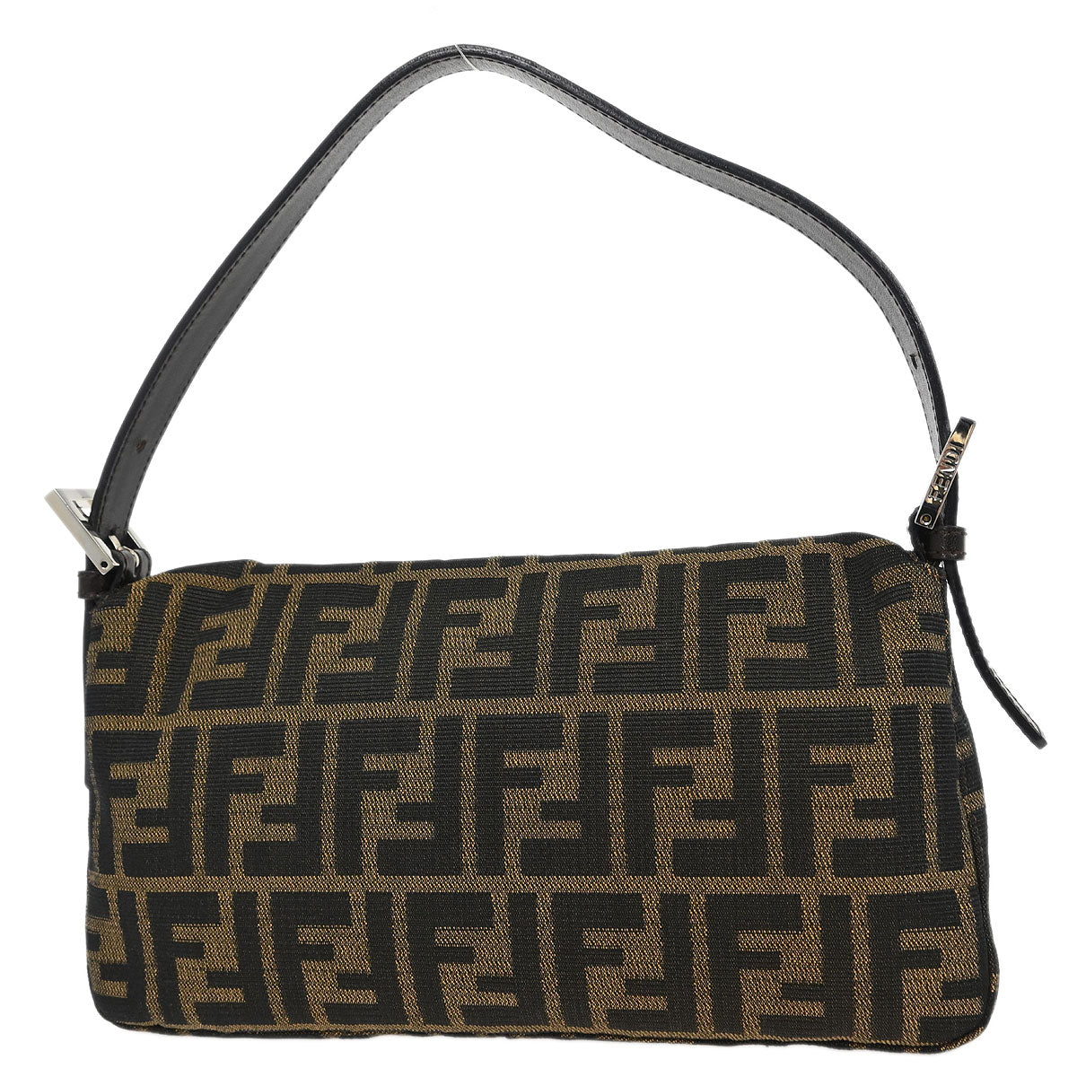 Fendi Brown Zucca Baguette Handbag