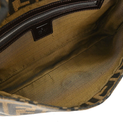 Fendi Brown Zucca Baguette Handbag