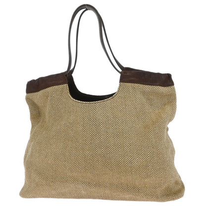 Yves Saint Laurent Beige Linen Belle de Jour Cabas Tote Bag