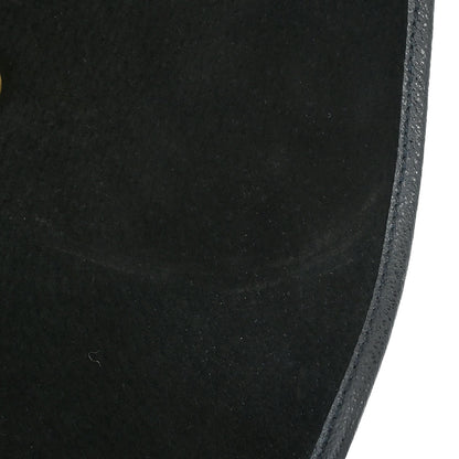 Gucci Black Suede Horsebit Sling Shoulder Bag