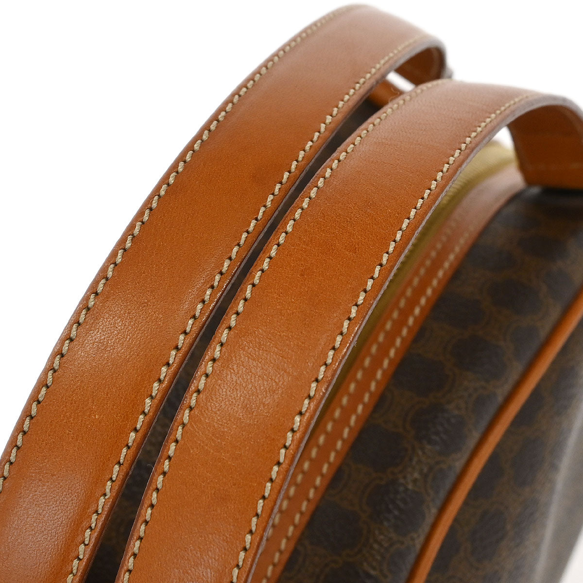 Celine Brown Macadam Handbag