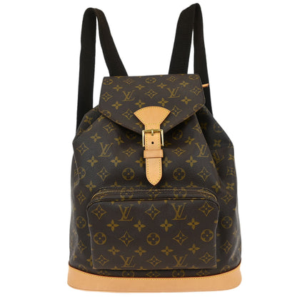 Louis Vuitton Monogram Montsouris GM Backpack M51135