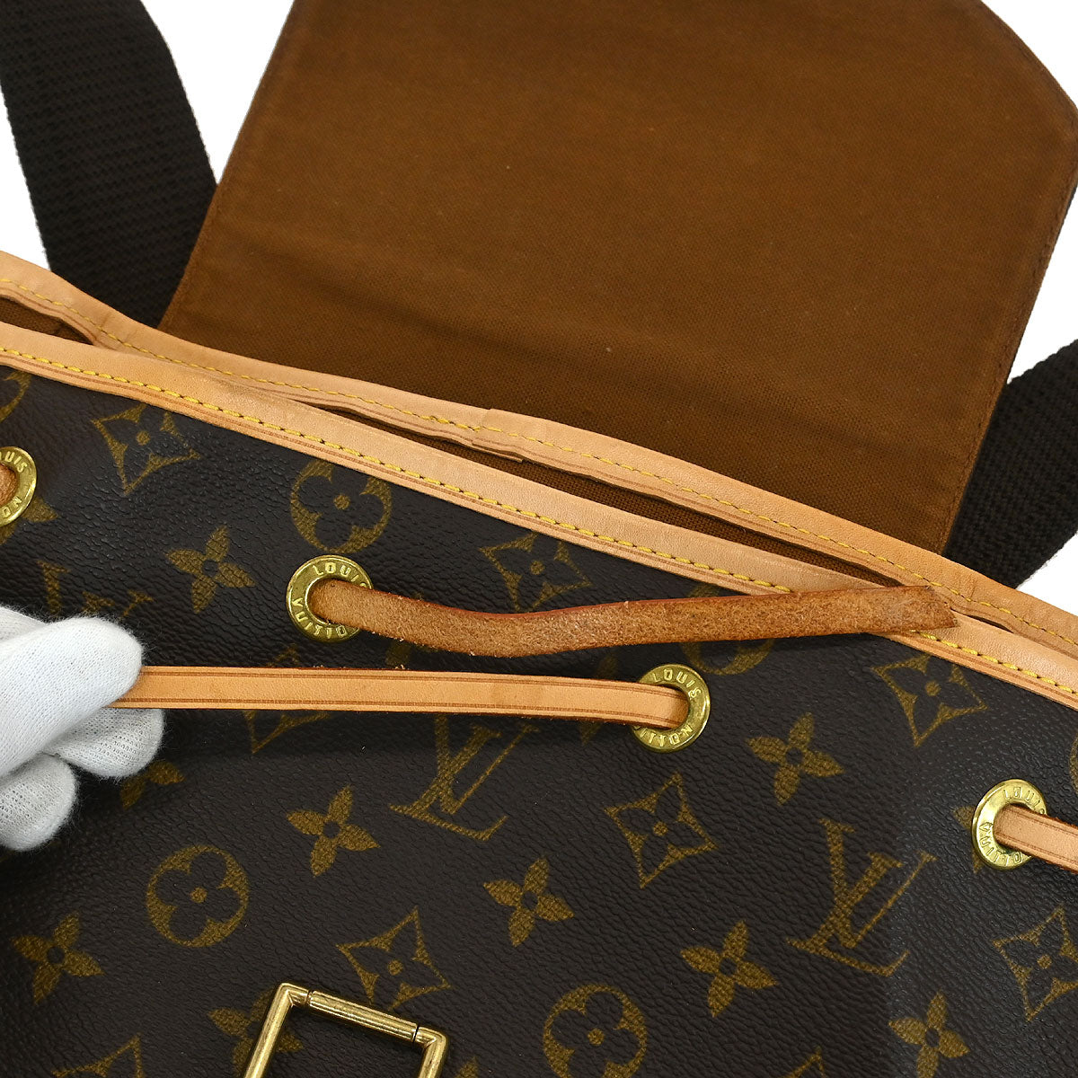 Louis Vuitton Monogram Montsouris GM Backpack M51135