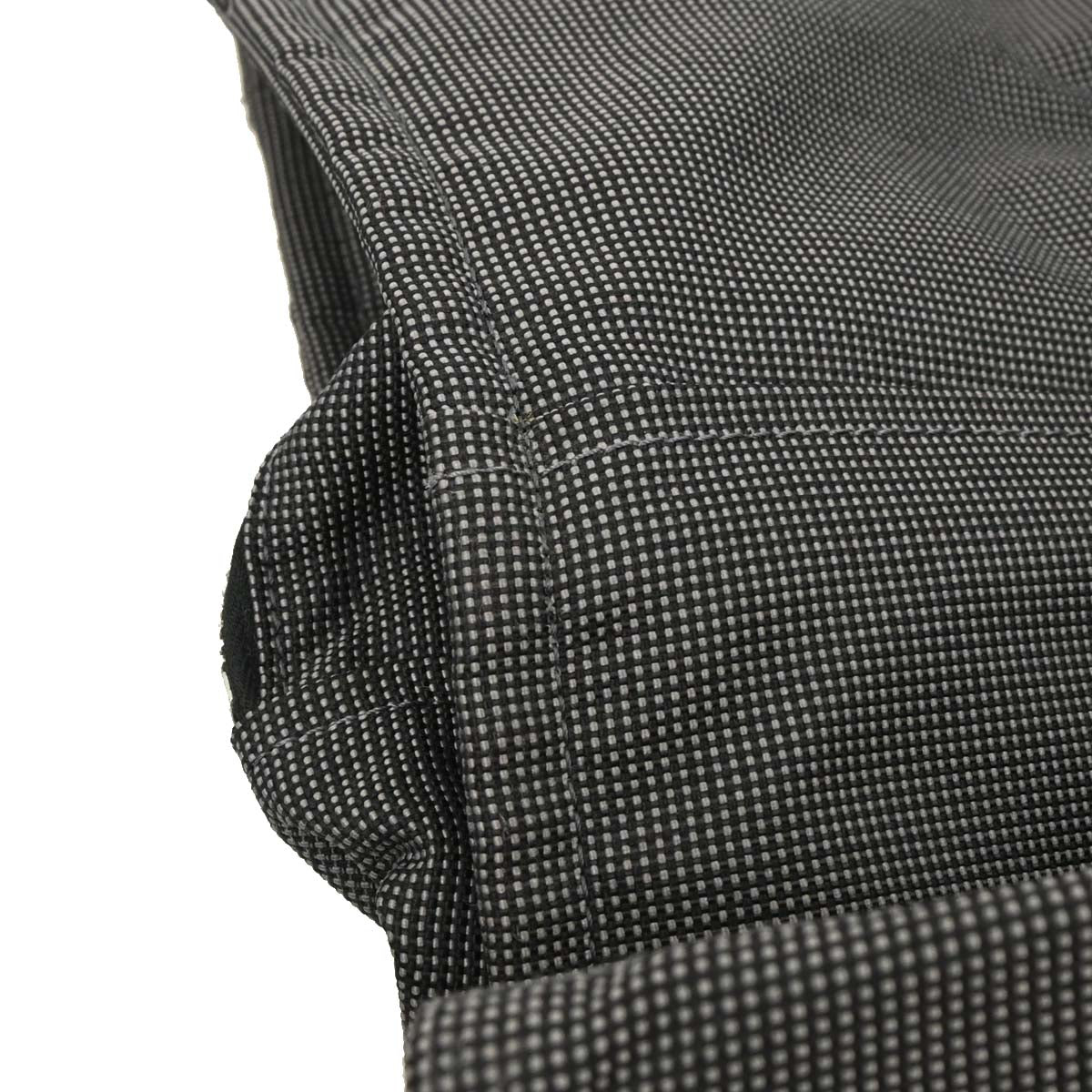 Hermes Gray Canvas Herline Tote TGM Handbag