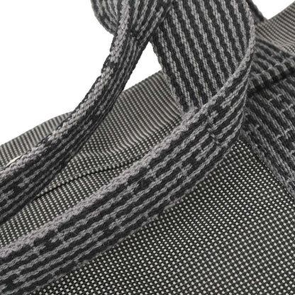 Hermes Gray Canvas Herline Tote TGM Handbag