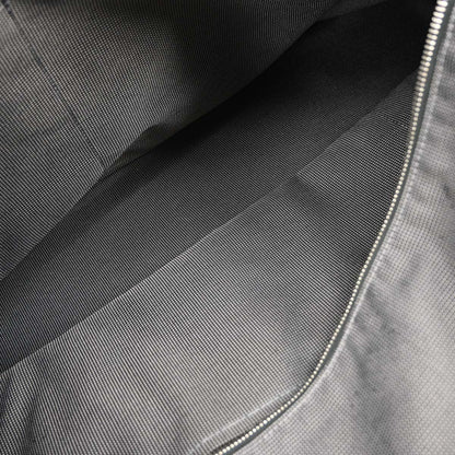 Hermes Gray Canvas Herline Tote TGM Handbag