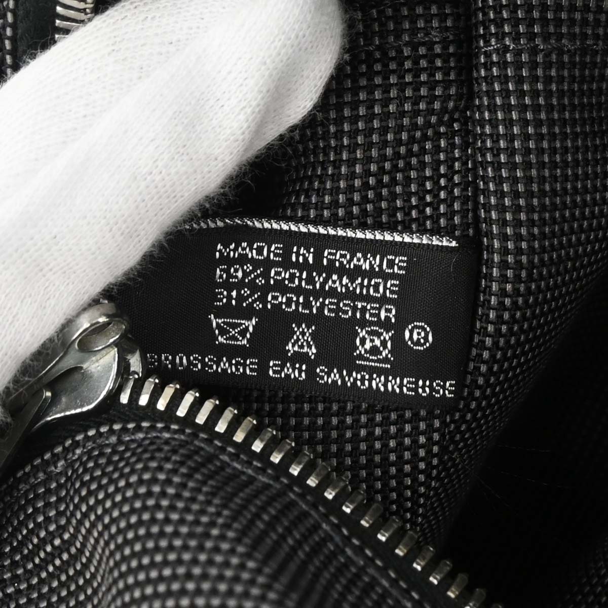 Hermes Gray Canvas Herline Tote TGM Handbag