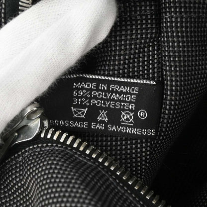 Hermes Gray Canvas Herline Tote TGM Handbag