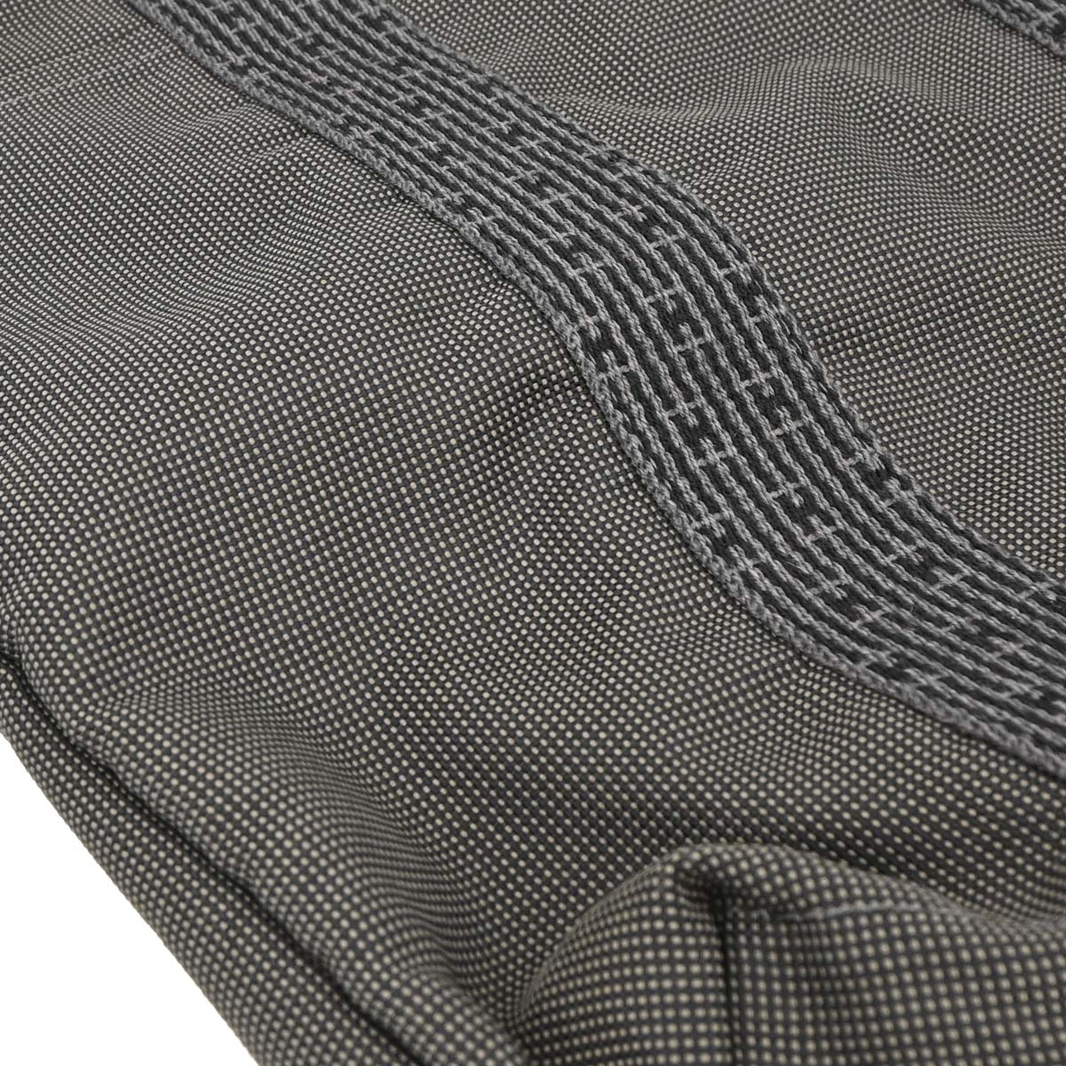 Hermes Gray Canvas Herline Cabas Tote Bag