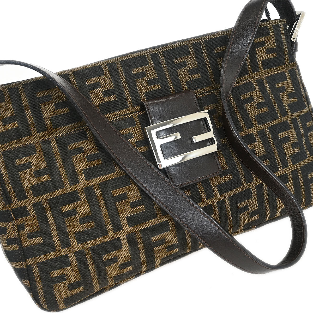 Fendi Brown Zucca Handbag