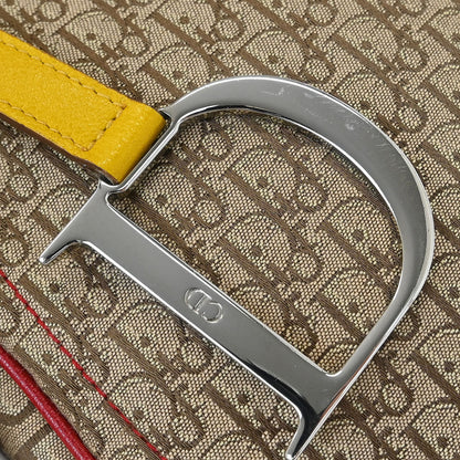 Christian Dior Rasta-Color Trotter Saddle Shoulder Bag