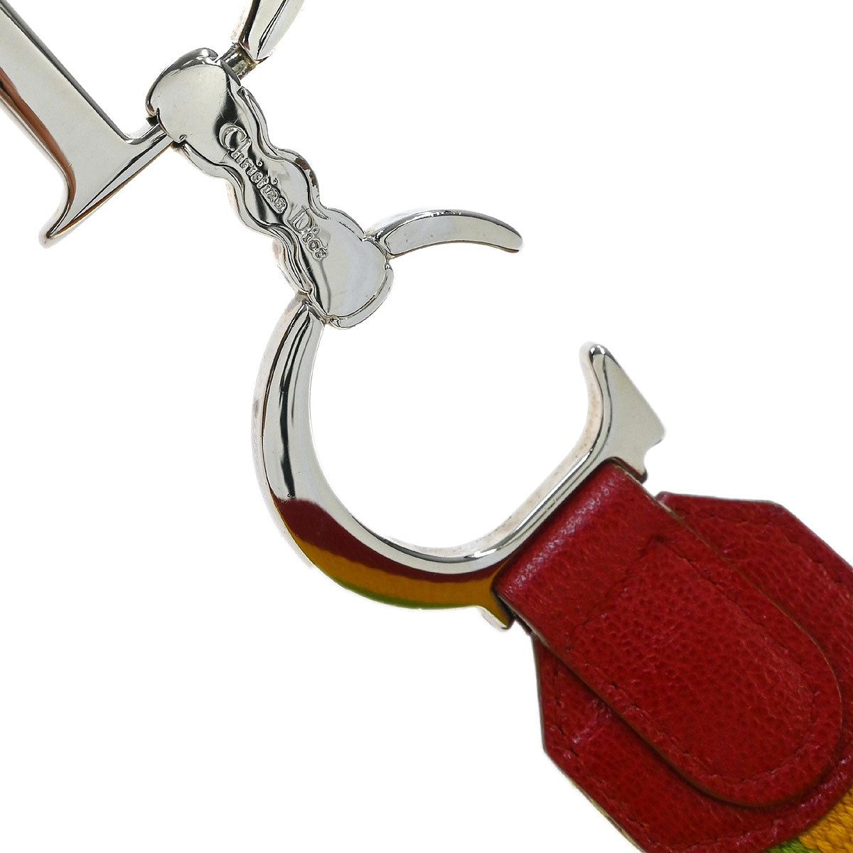 Christian Dior Rasta-Color Trotter Saddle Shoulder Bag