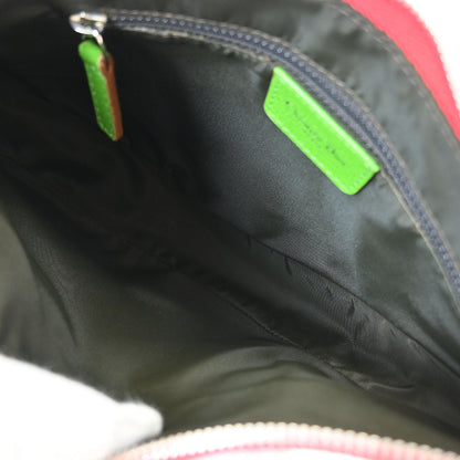 Christian Dior Rasta-Color Trotter Saddle Shoulder Bag