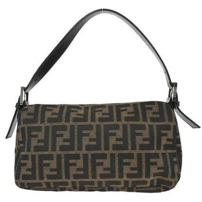 Fendi Brown Zucca Baguette Handbag