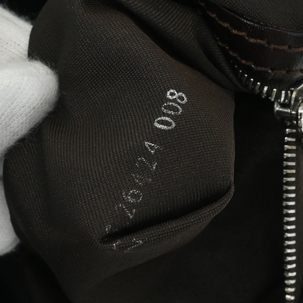 Fendi Brown Zucca Baguette Handbag