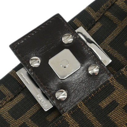 Fendi Brown Zucca Baguette Handbag