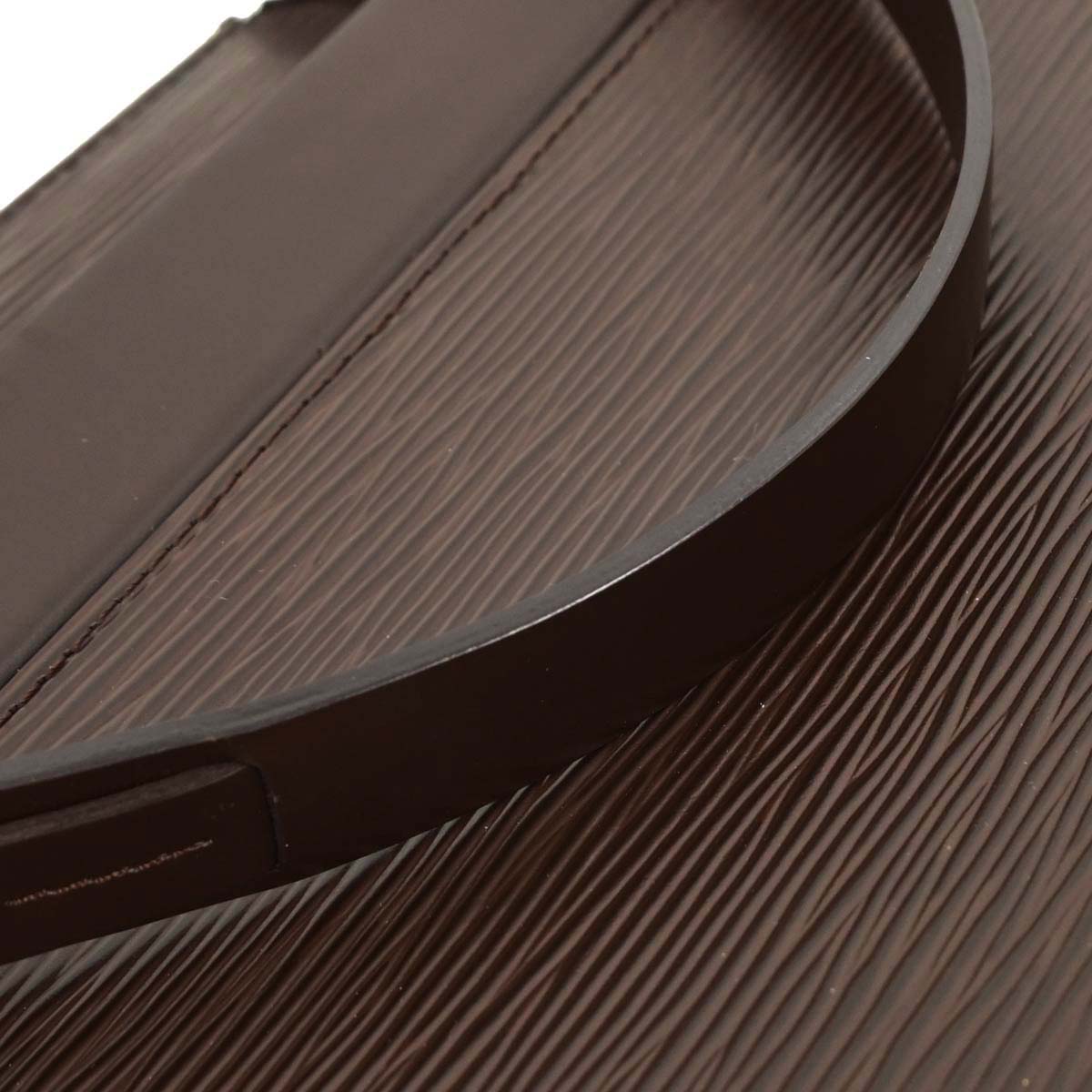 Louis Vuitton Brown Epi Croisette PM Tote Bag M5249D