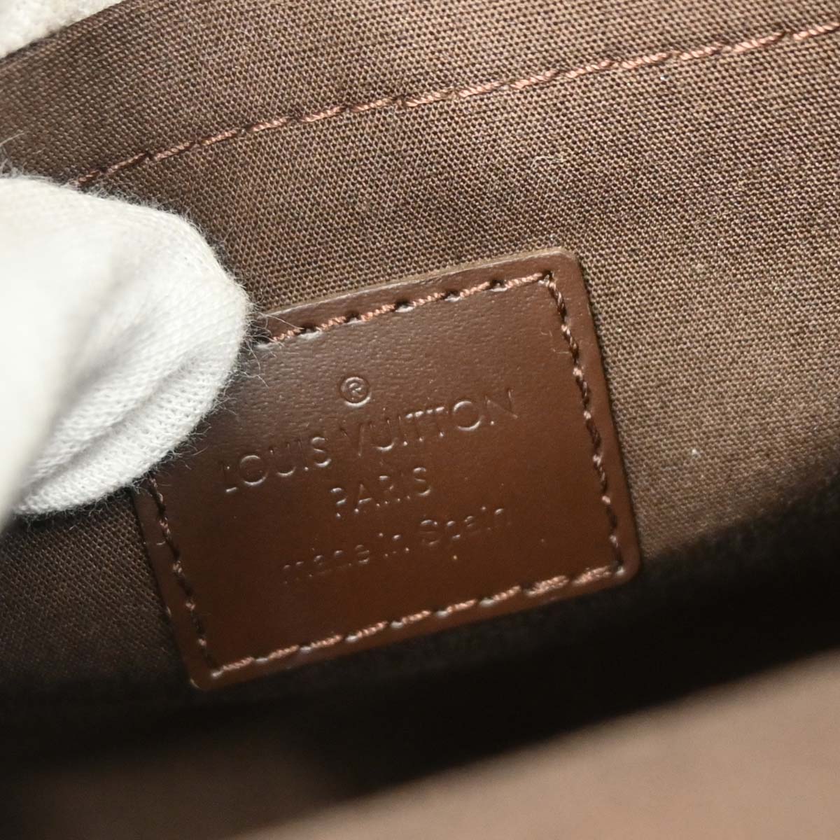 Louis Vuitton Brown Epi Croisette PM Tote Bag M5249D