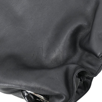 Christian Dior Black Leather Malice 2way Shoulder Handbag