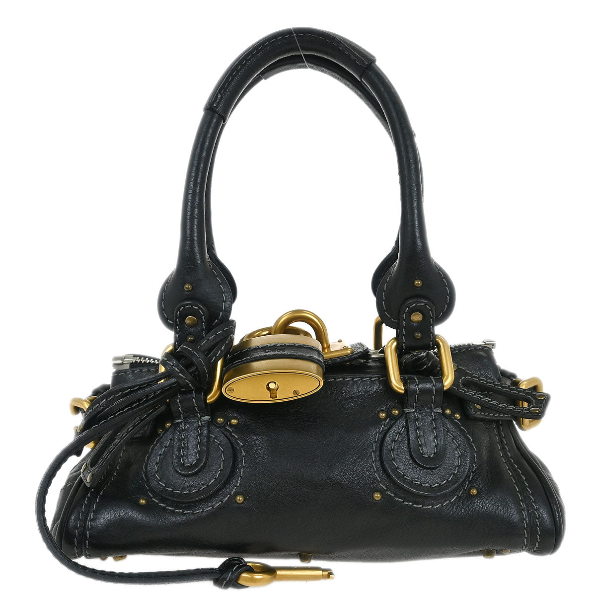 Chloe Black Paddington Mini Handbag