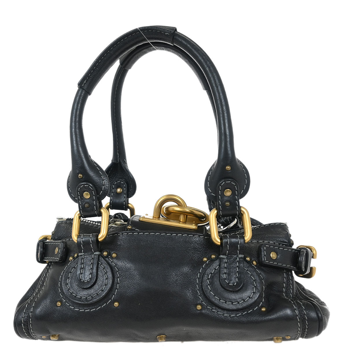 Chloe Black Paddington Mini Handbag