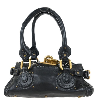 Chloe Black Paddington Mini Handbag
