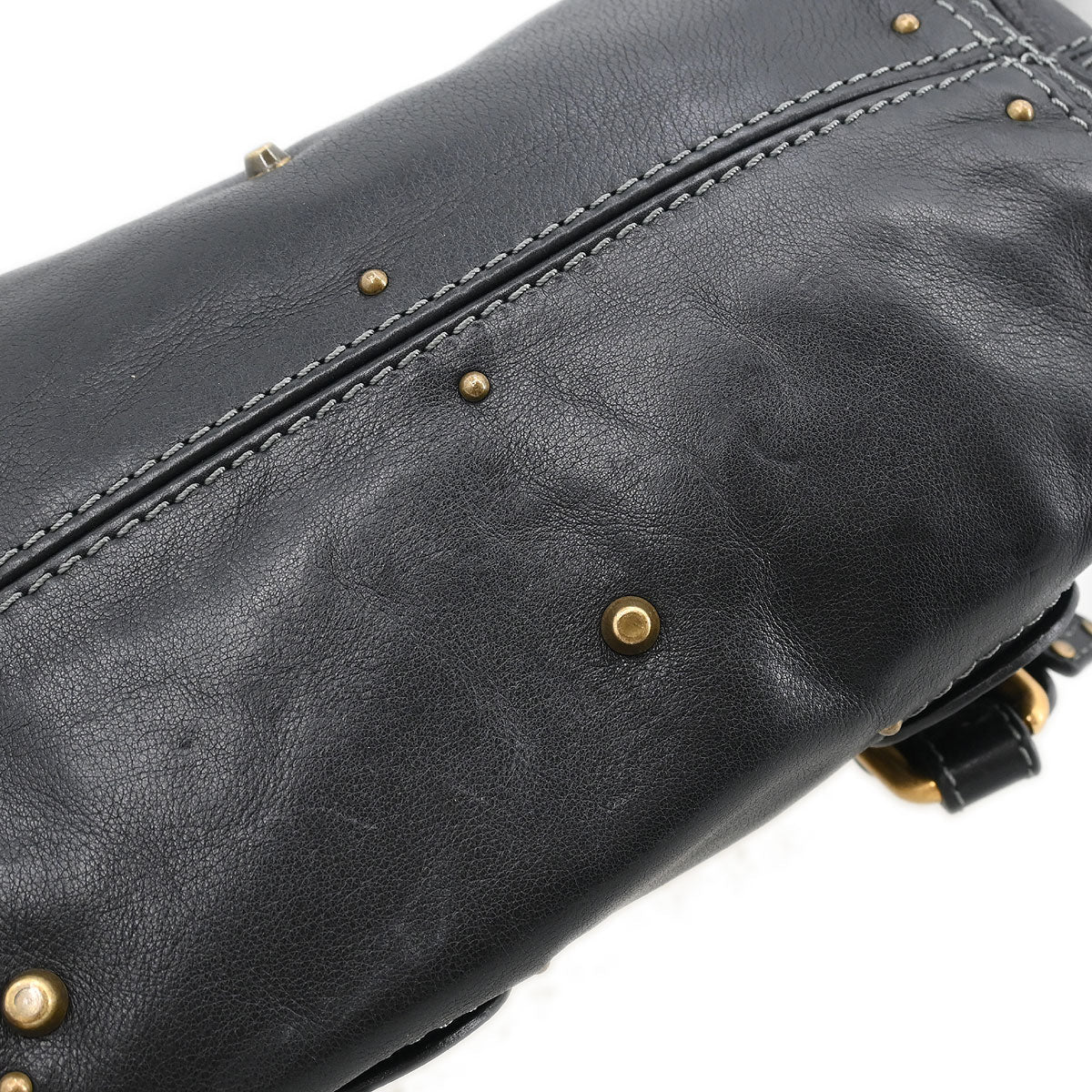 Chloe Black Paddington Mini Handbag