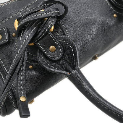 Chloe Black Paddington Mini Handbag
