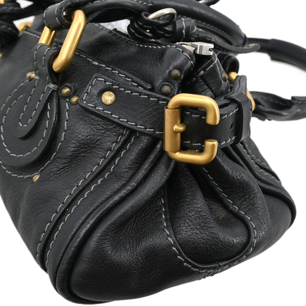 Chloe Black Paddington Mini Handbag