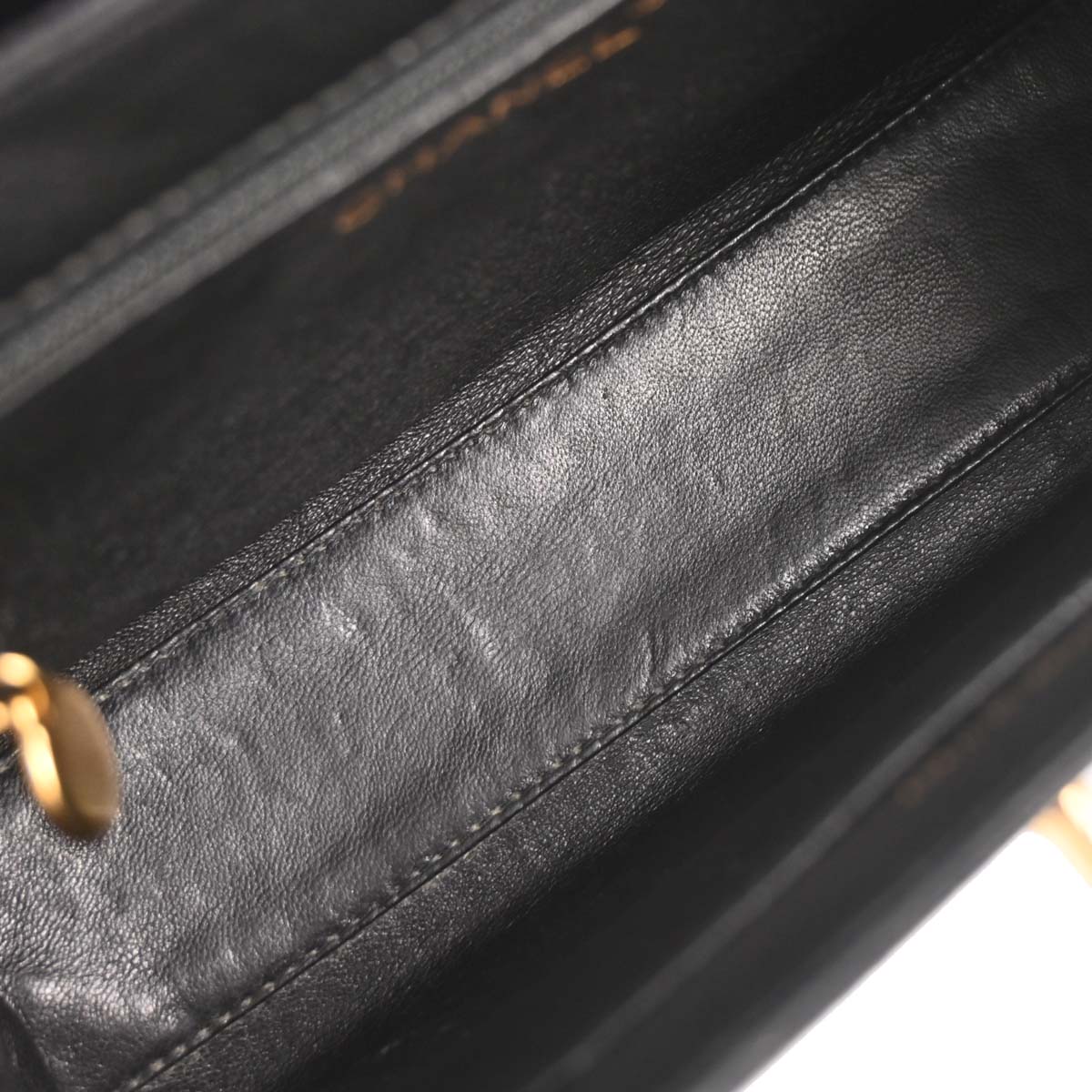 Chanel 1997-1999 Black Caviar Handbag