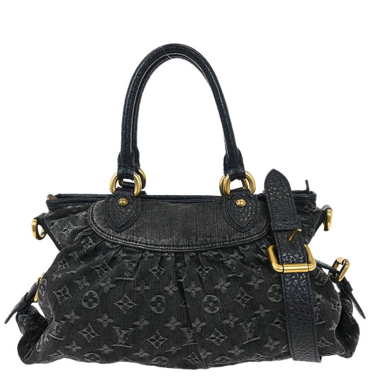 Louis Vuitton Monogram Denim Neo Cabby MM 2way Tote Bag M95351