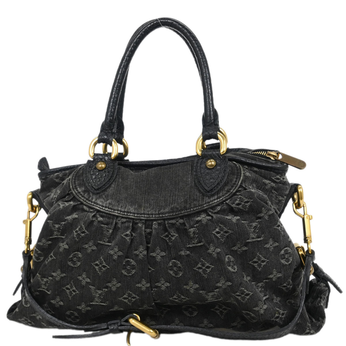 Louis Vuitton Monogram Denim Neo Cabby MM 2way Tote Bag M95351