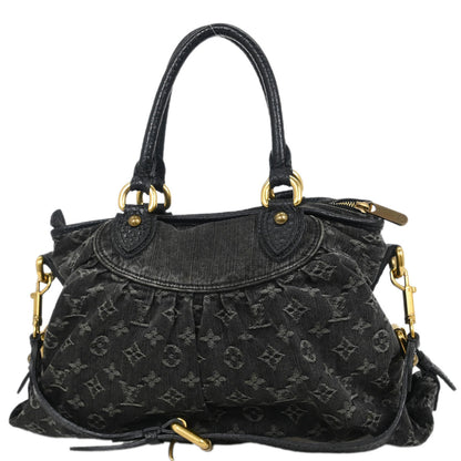 Louis Vuitton Monogram Denim Neo Cabby MM 2way Tote Bag M95351