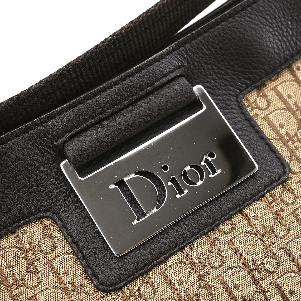 Christian Dior Beige Trotter Handbag