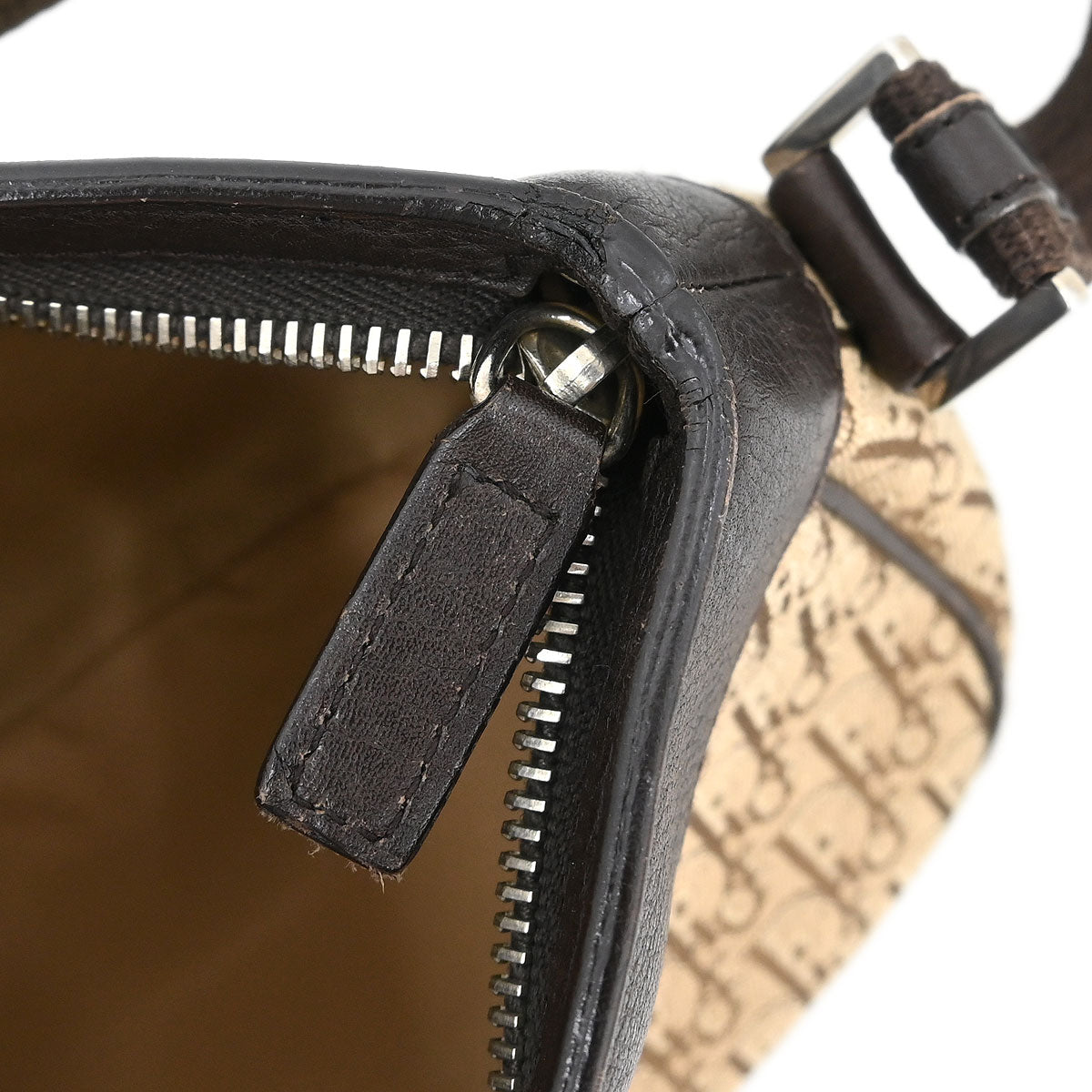 Christian Dior Beige Trotter Handbag