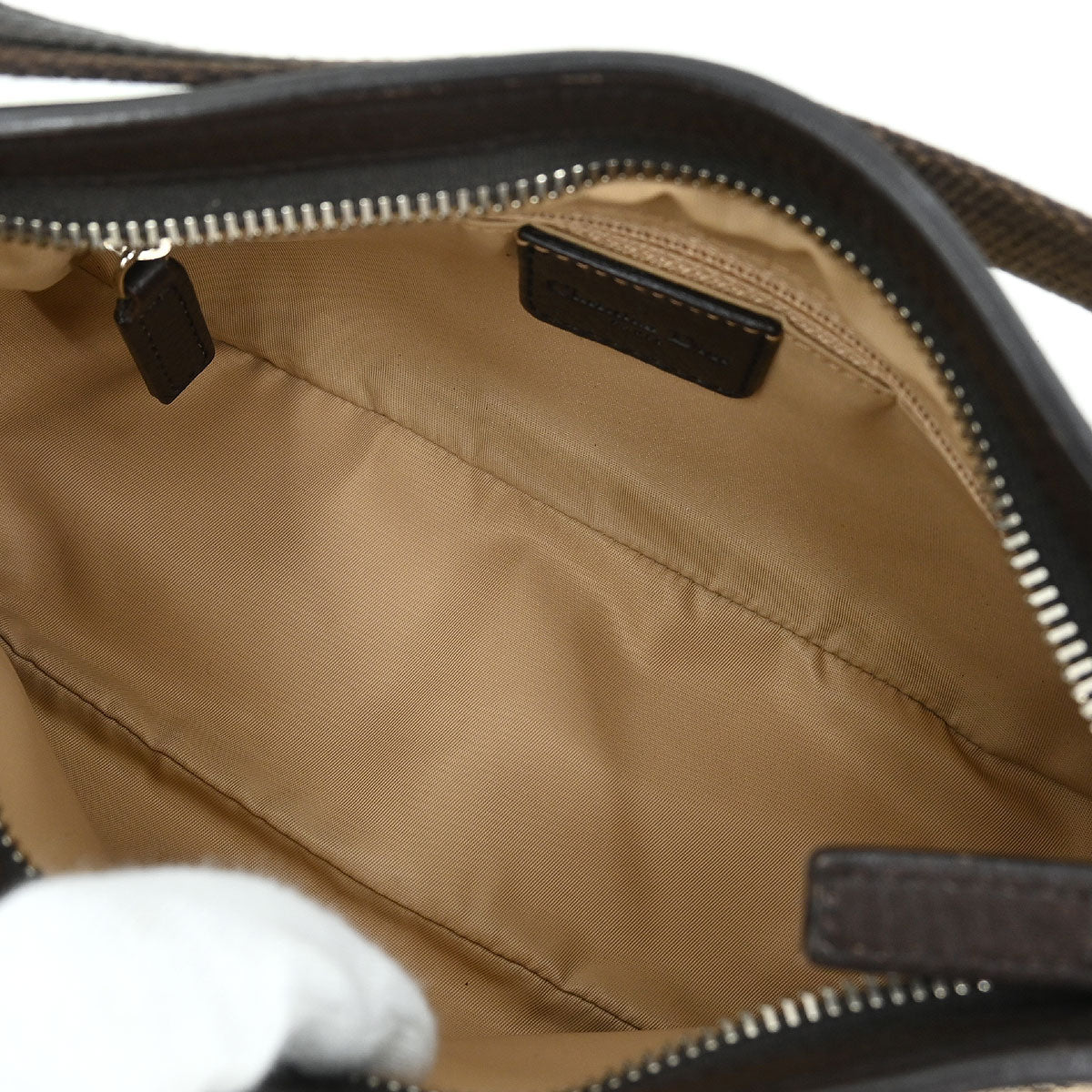 Christian Dior Beige Trotter Handbag