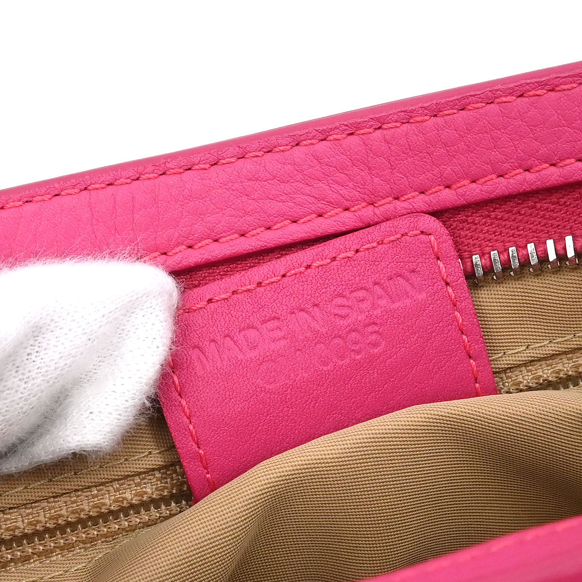 Christian Dior Beige Trotter Handbag