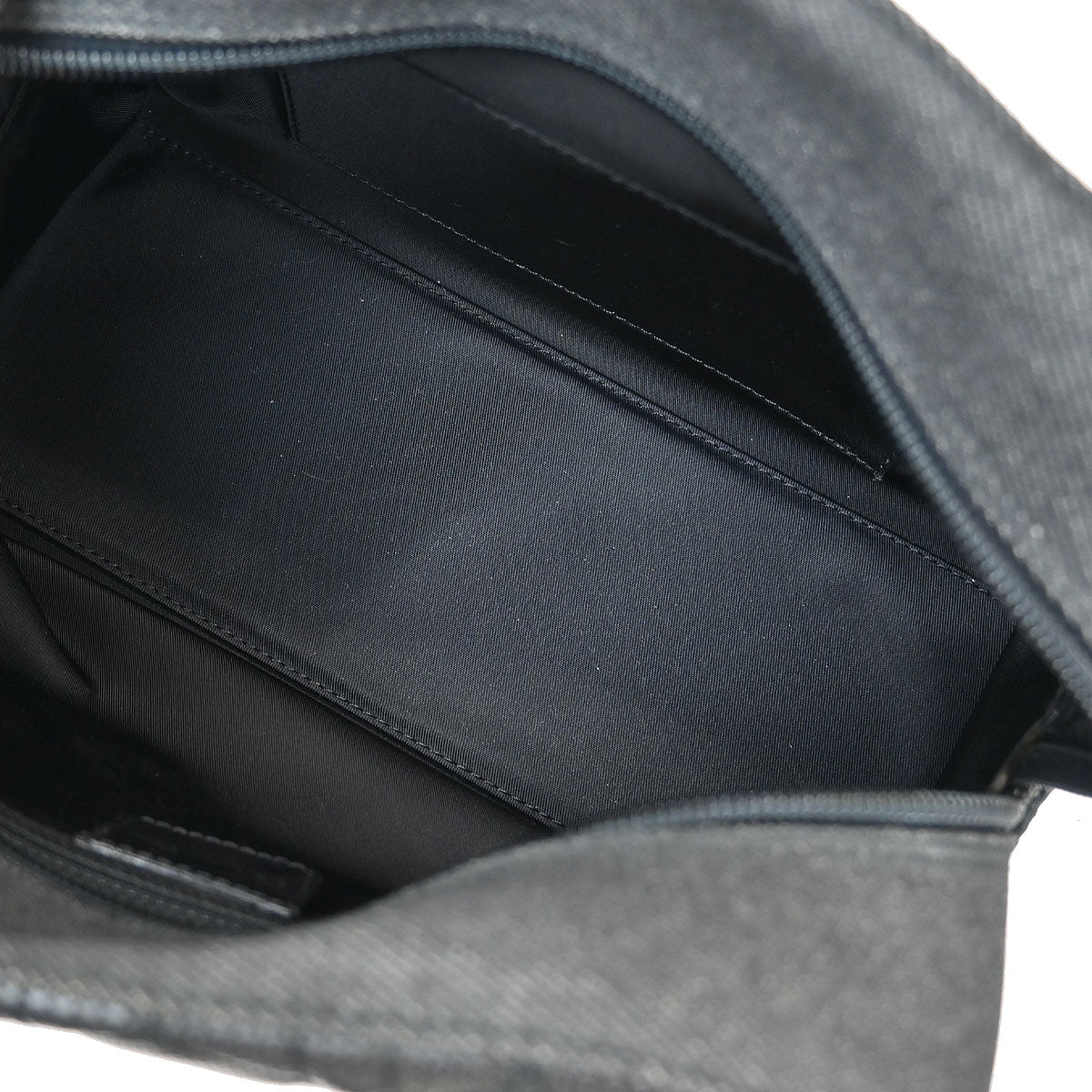 Christian Dior Black Perforated Lambskin Handbag