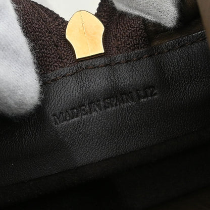 Loewe Brown Suede Amazona Handbag