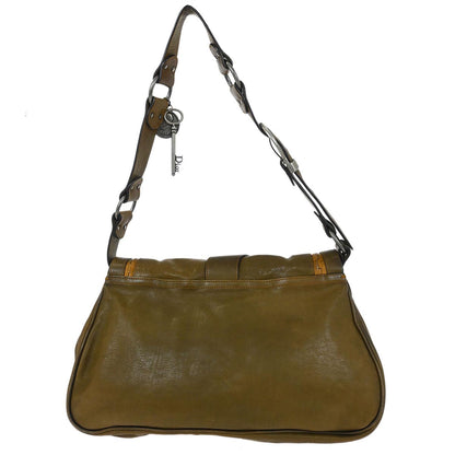 Christian Dior Brown Gaucho Shoulder Bag