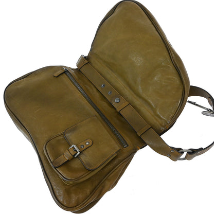 Christian Dior Brown Gaucho Shoulder Bag